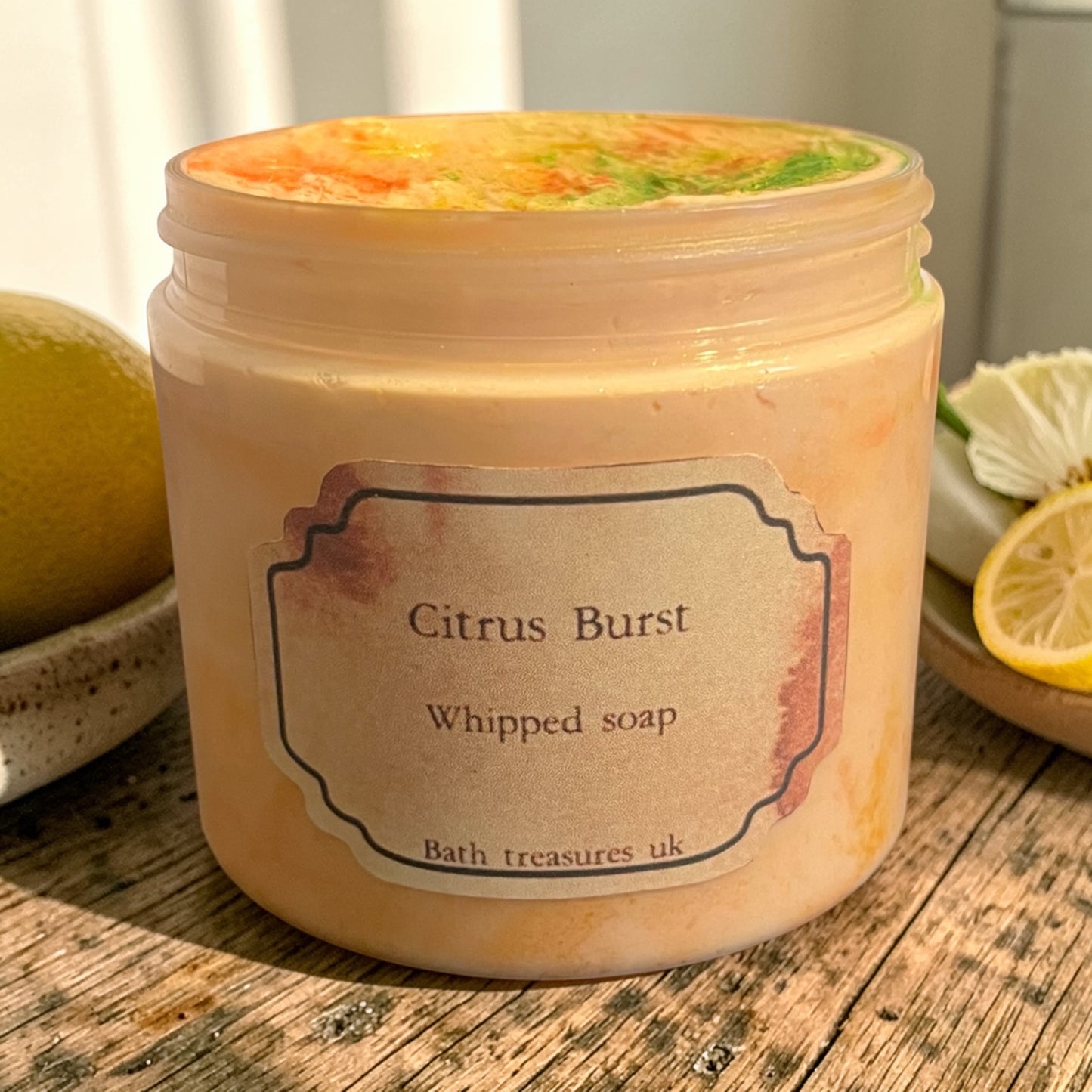 Citrus Burst Whipped Soap 💫