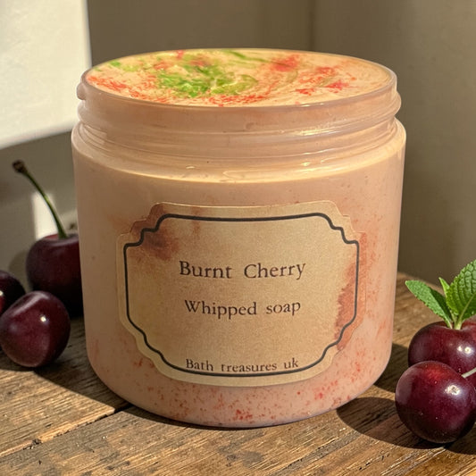 Burnt Cherry Whipped Soap 💫