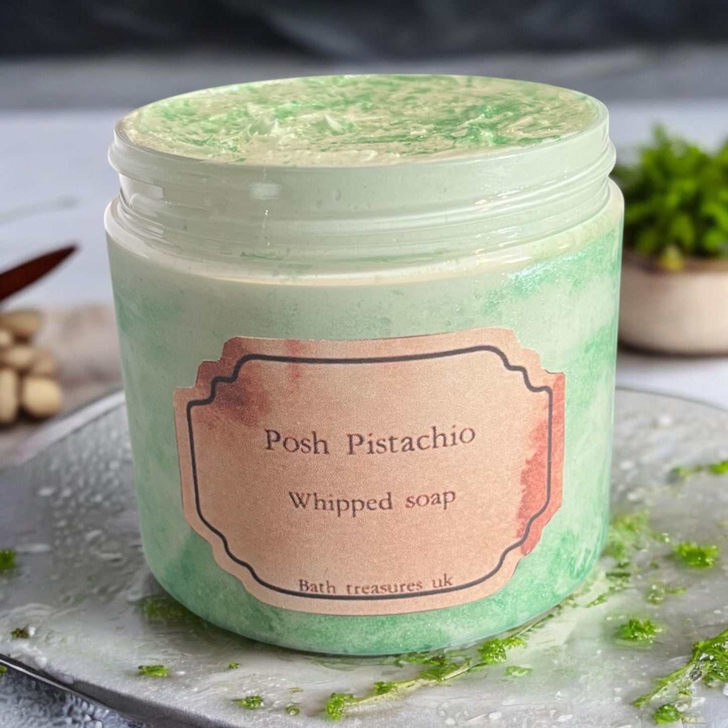 Posh Pistachio Whipped Soap 💫