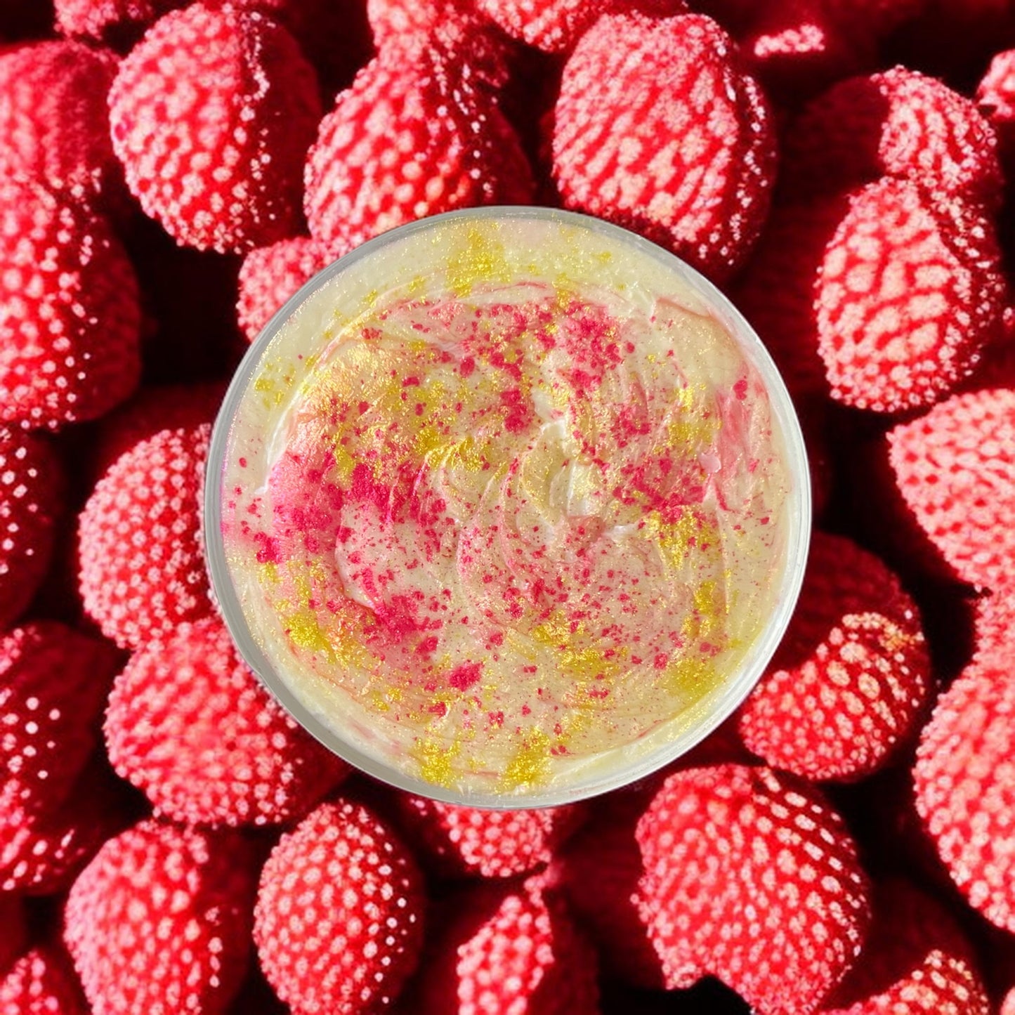 Marshmallow & Sweet Lychee whipped soap 💫