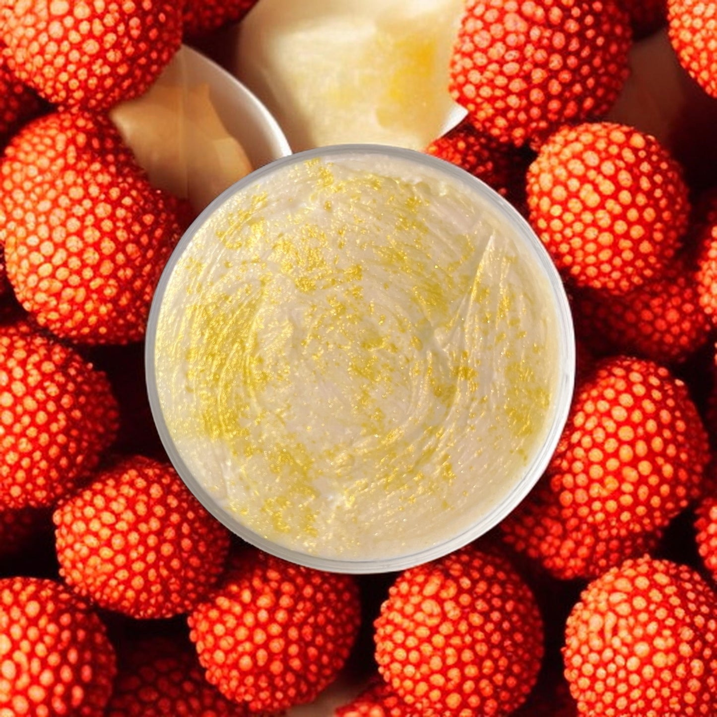 Lychee Sparkles Whipped Soap 💫
