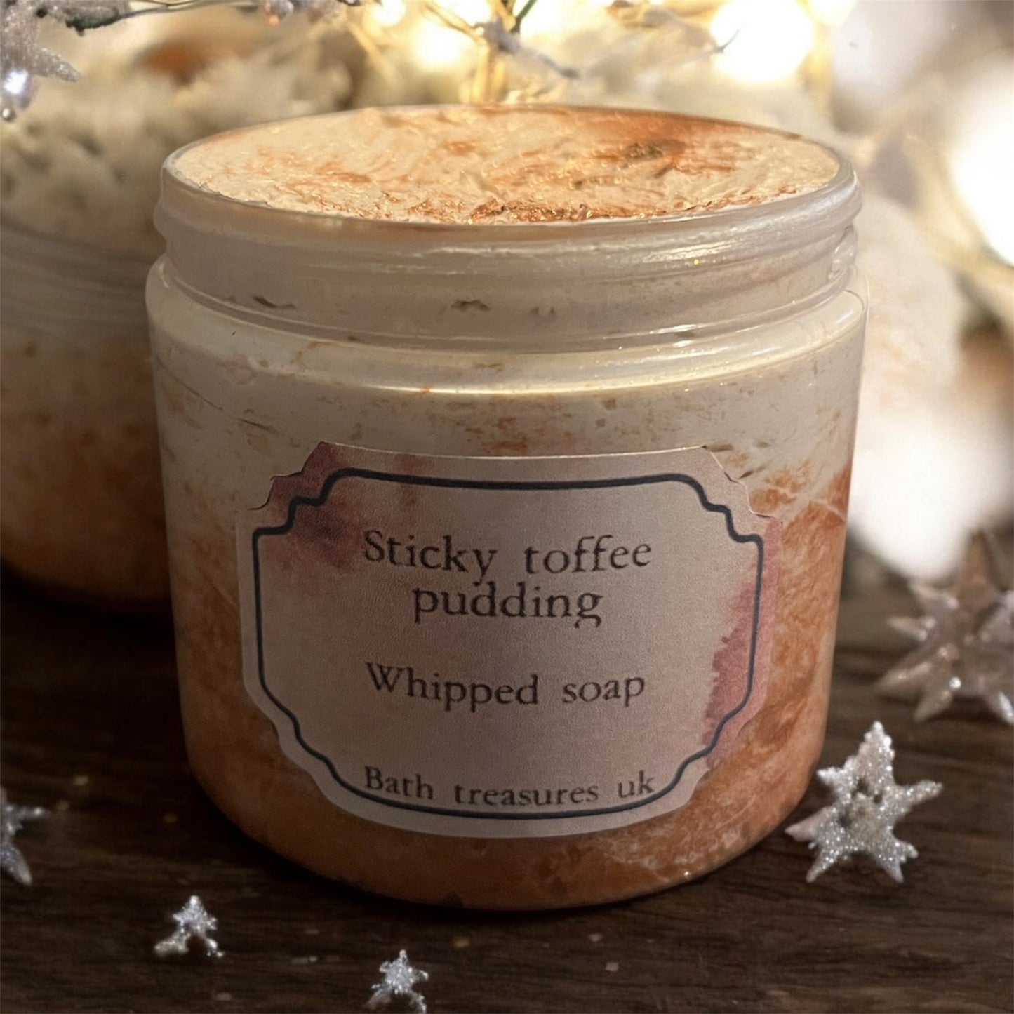 Sticky toffee pudding whipped soap 💫