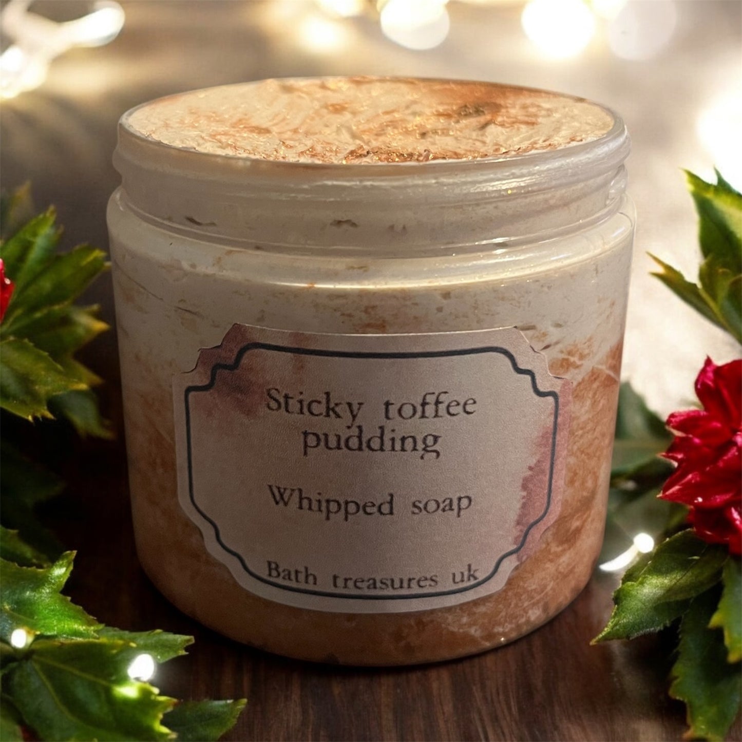 Sticky toffee pudding whipped soap 💫