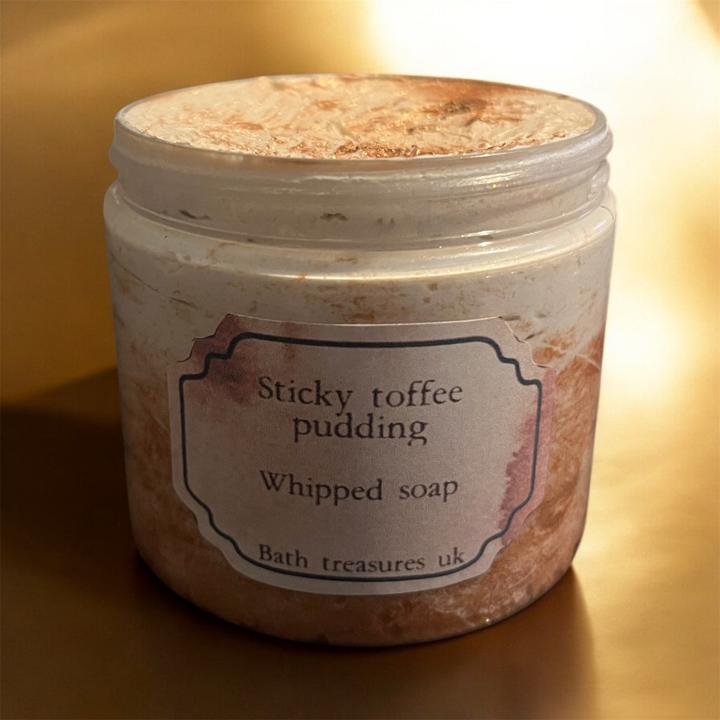 Sticky toffee pudding whipped soap 💫