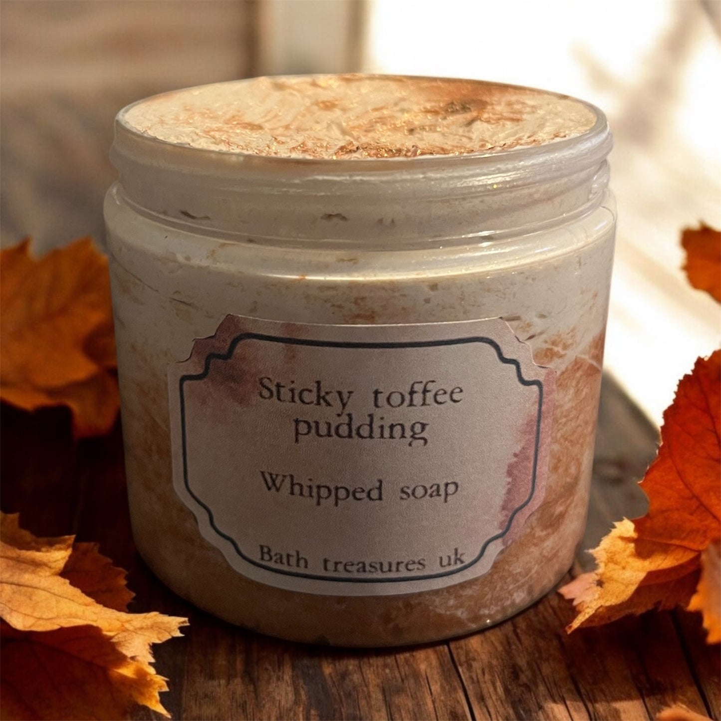 Sticky toffee pudding whipped soap 💫