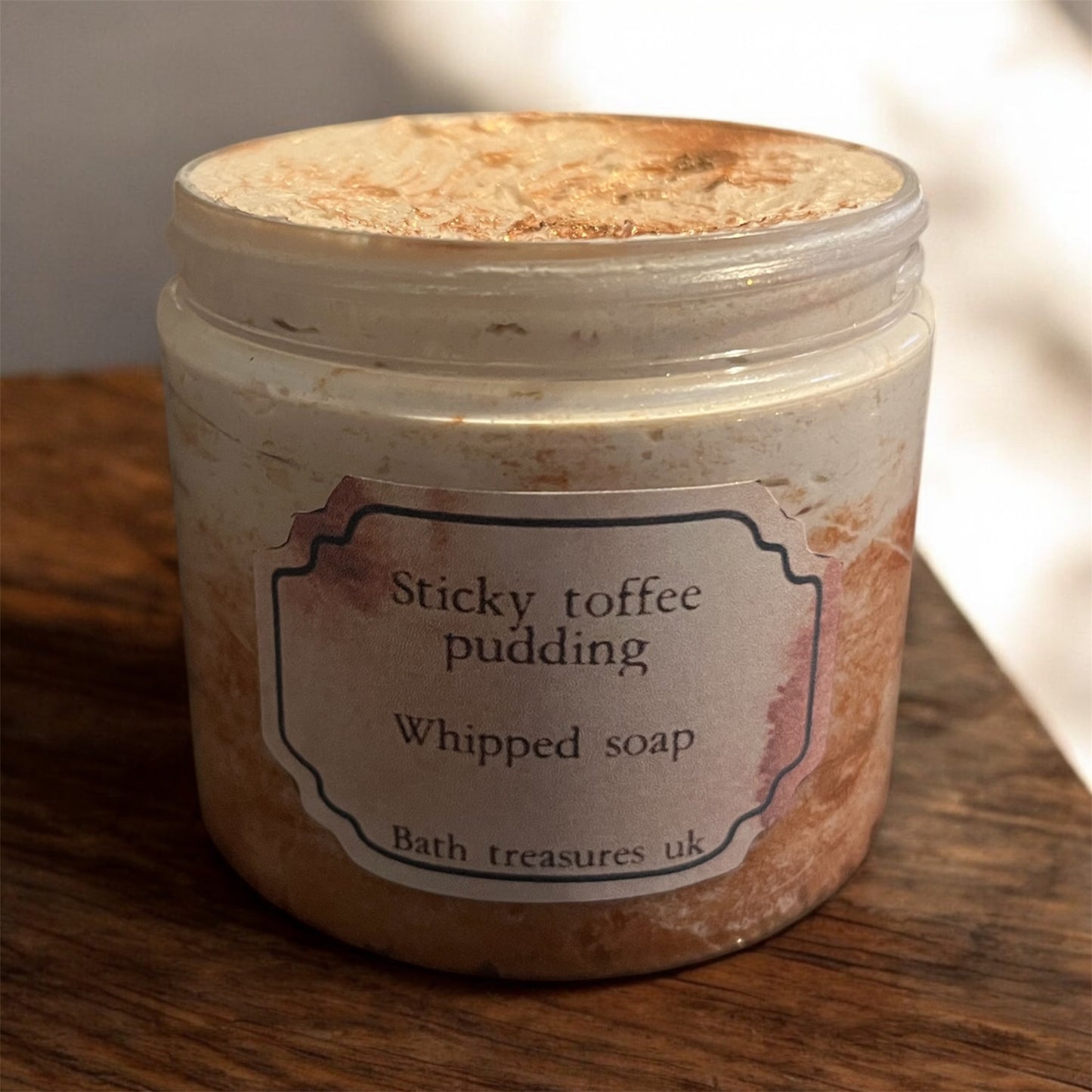 Sticky toffee pudding whipped soap 💫