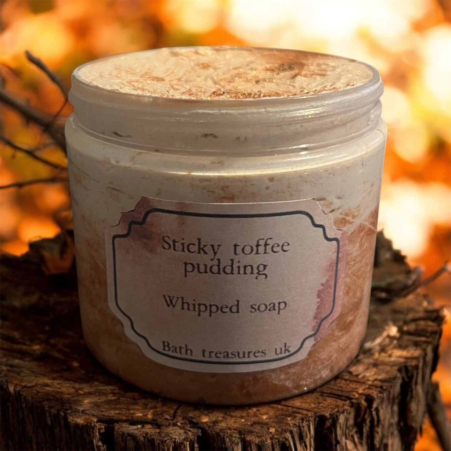 Sticky toffee pudding whipped soap 💫