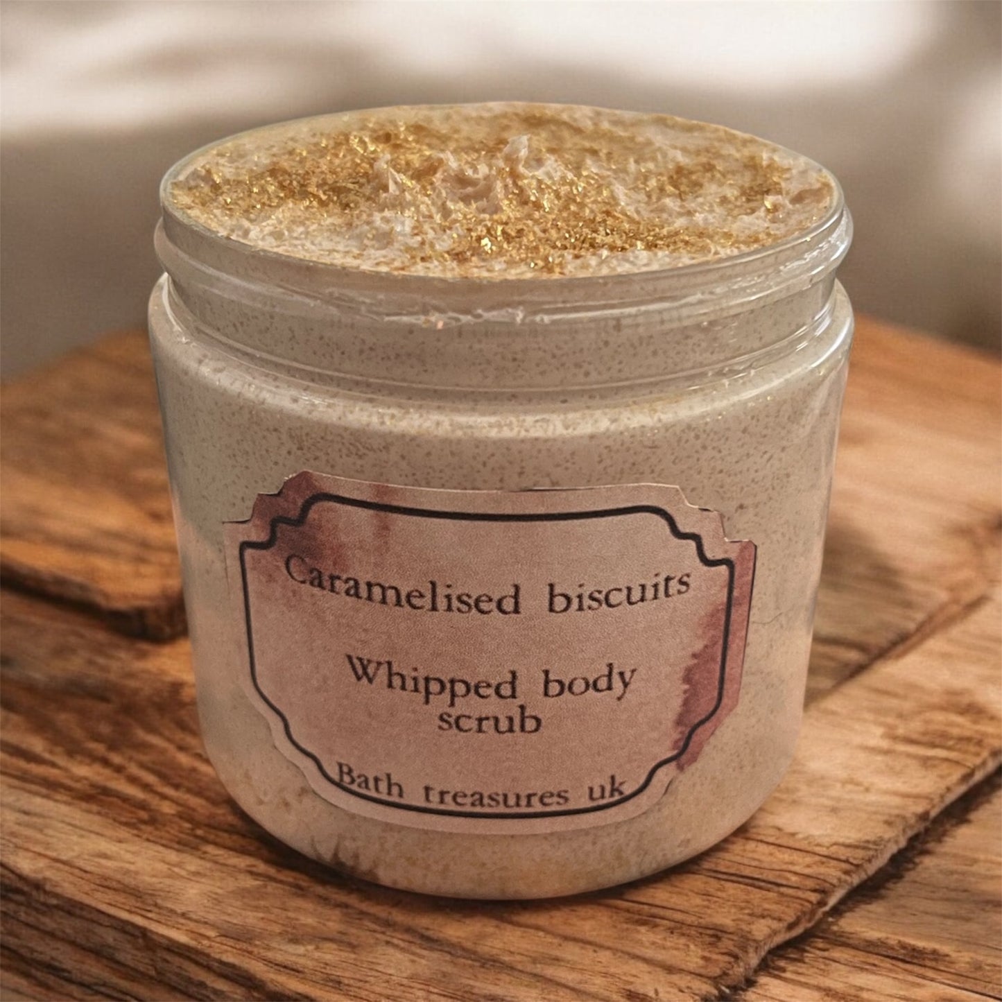 Caramelised biscuits whipped body scrub 💫