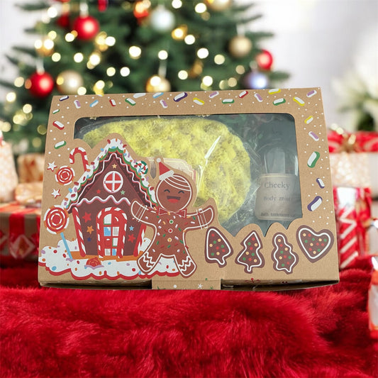 Soap sponge and body mist gift set 💫