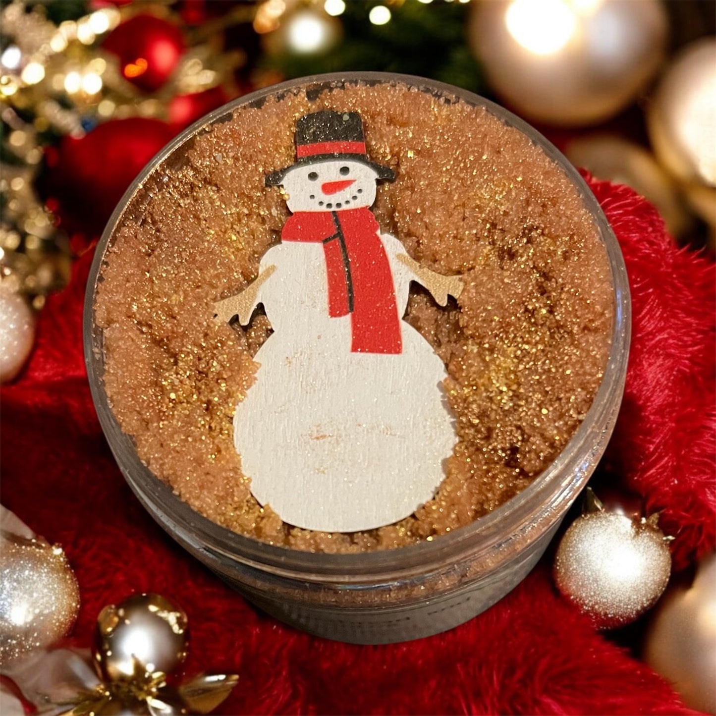 Gingerbread and cocoa whipped body scrub 💫