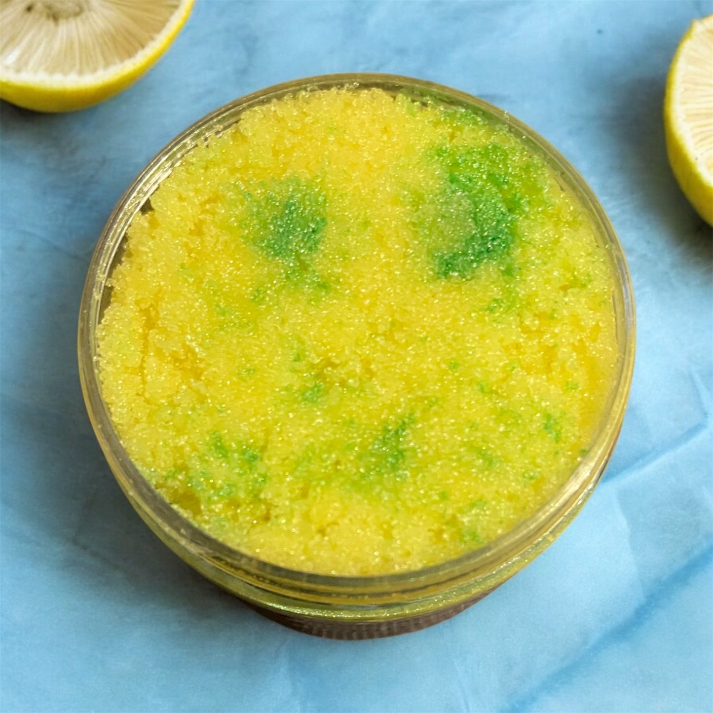 Fizzy lemon whipped body scrub 💫