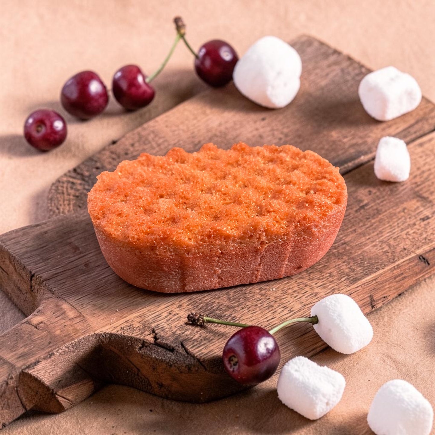 Sweet cherry & marshmallow soap sponge 💫