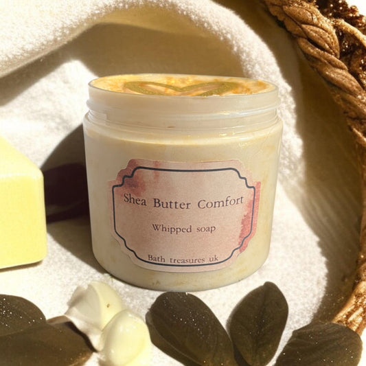 Shea Butter Comfort Whipped Soap💫