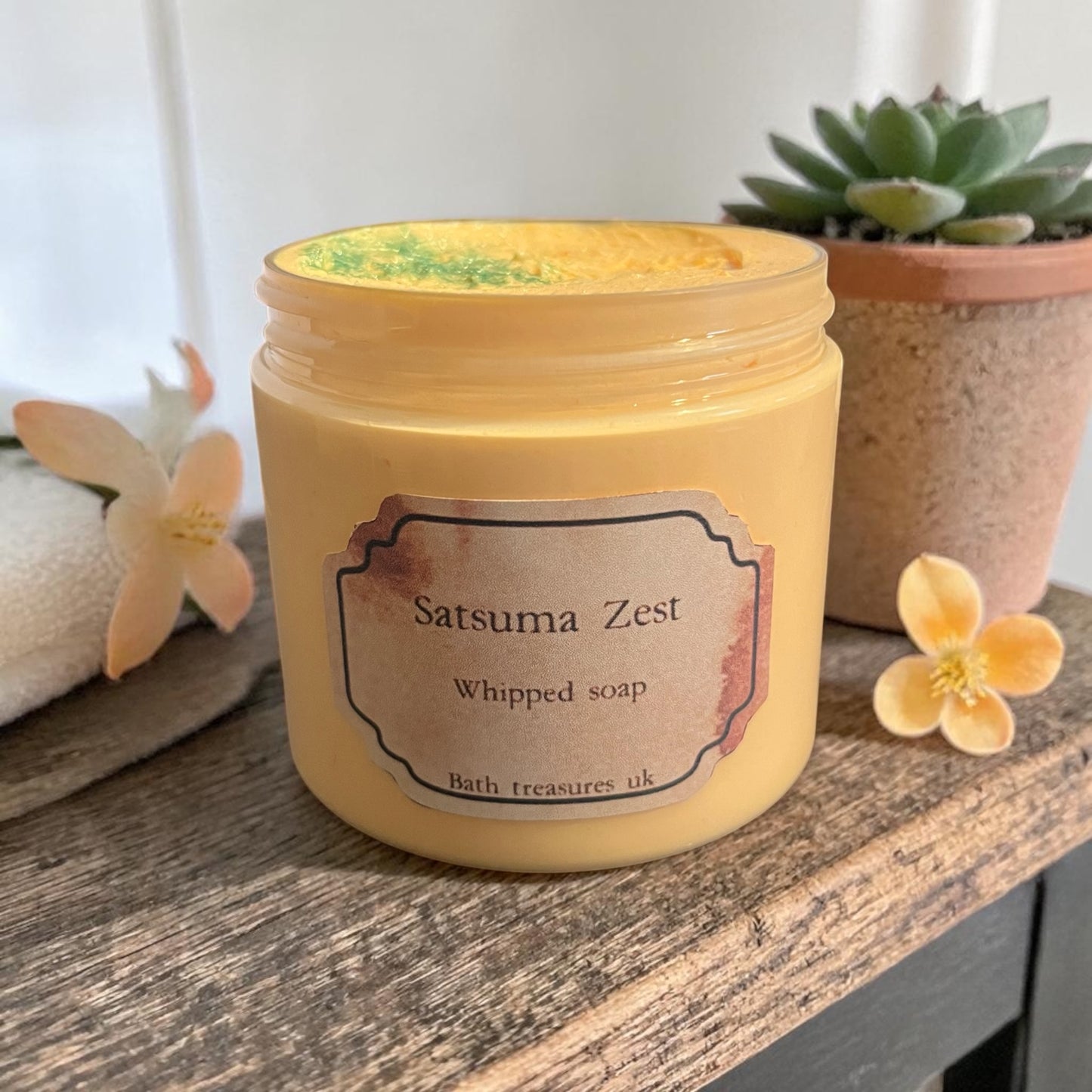 Satsuma Zest Whipped Soap 💫