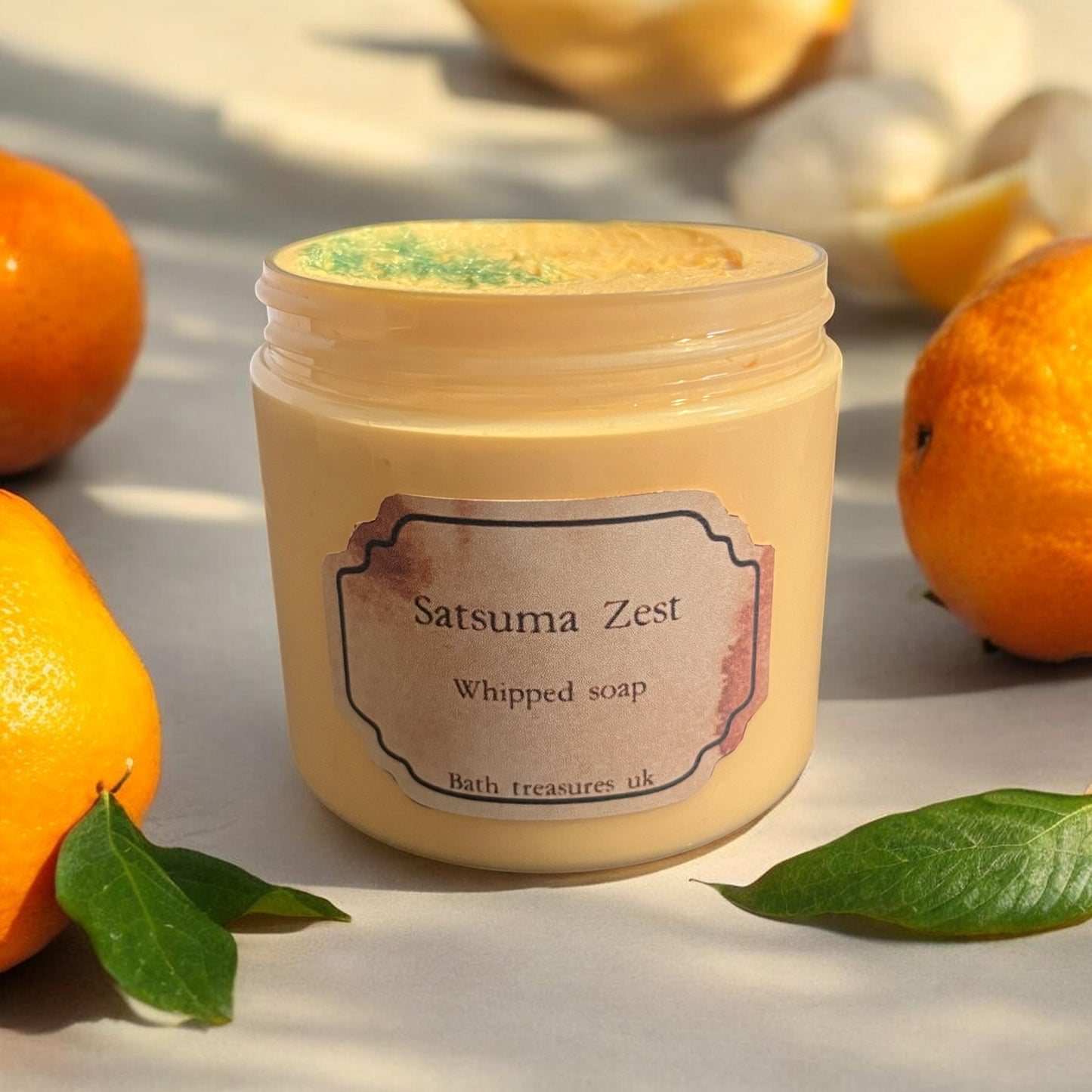 Satsuma Zest Whipped Soap 💫