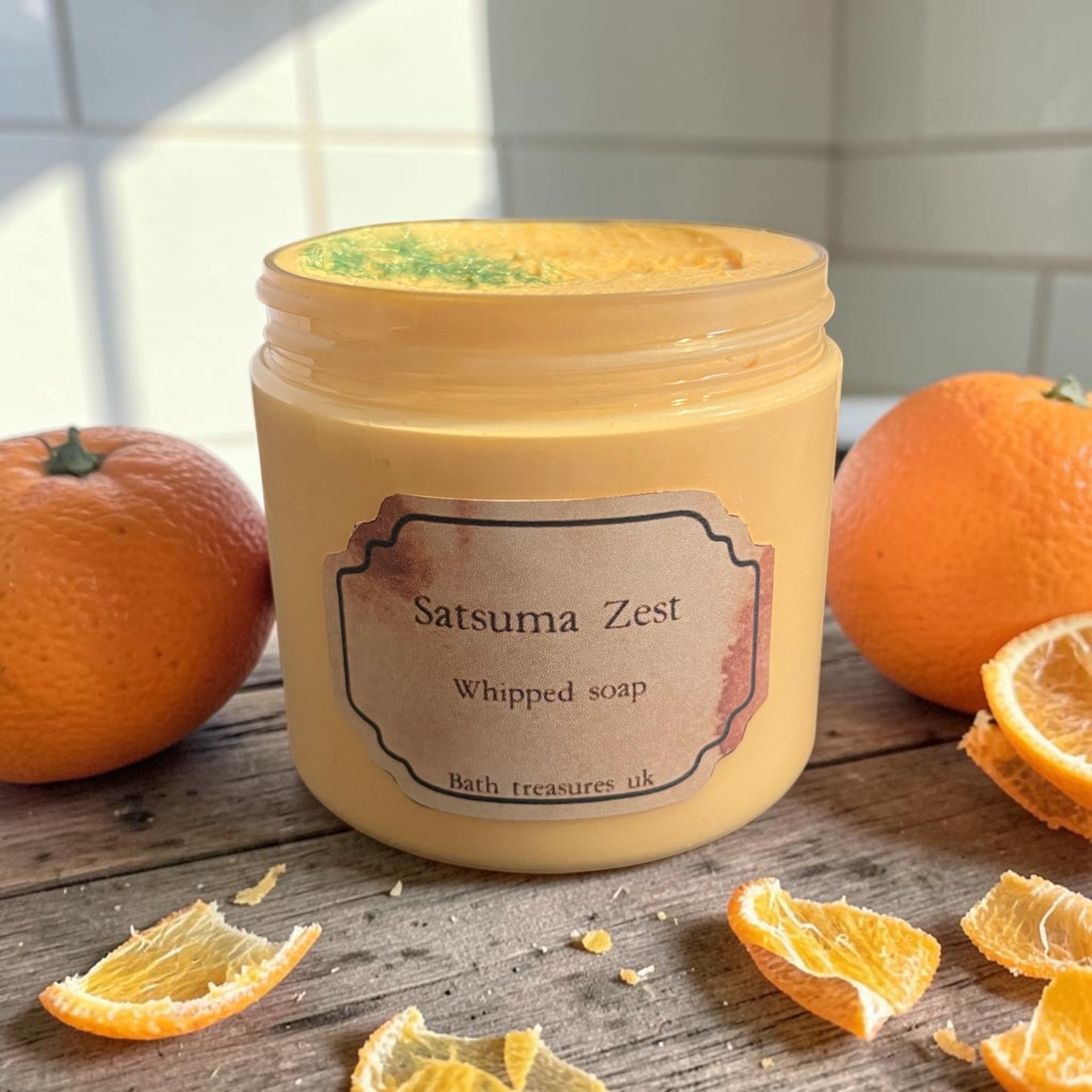 Satsuma Zest Whipped Soap 💫