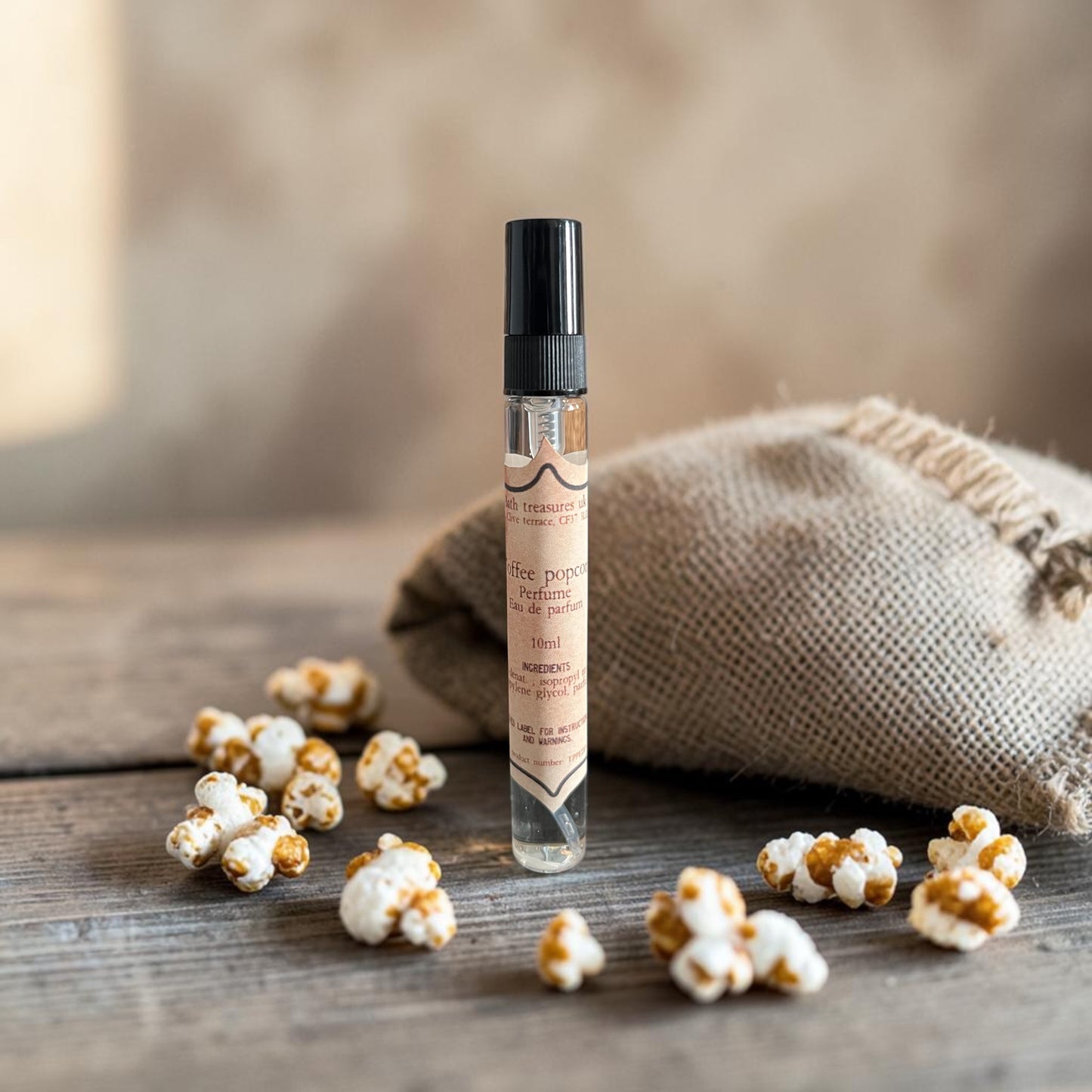 Toffee popcorn perfume EDP - travel size 10ml 💫