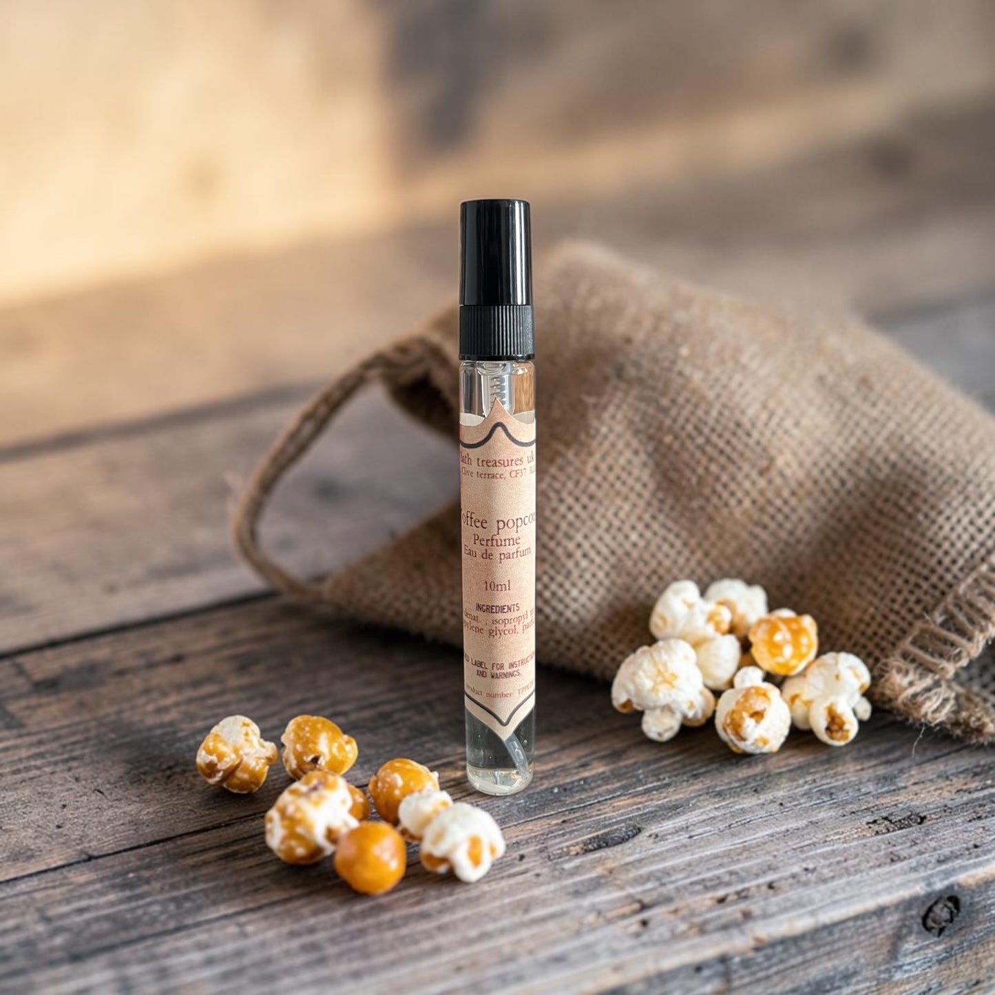 Toffee popcorn perfume EDP - travel size 10ml 💫