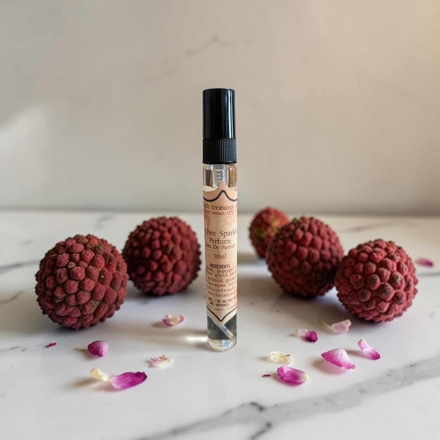 Lychee sparkles perfume EDP - travel size 10ml