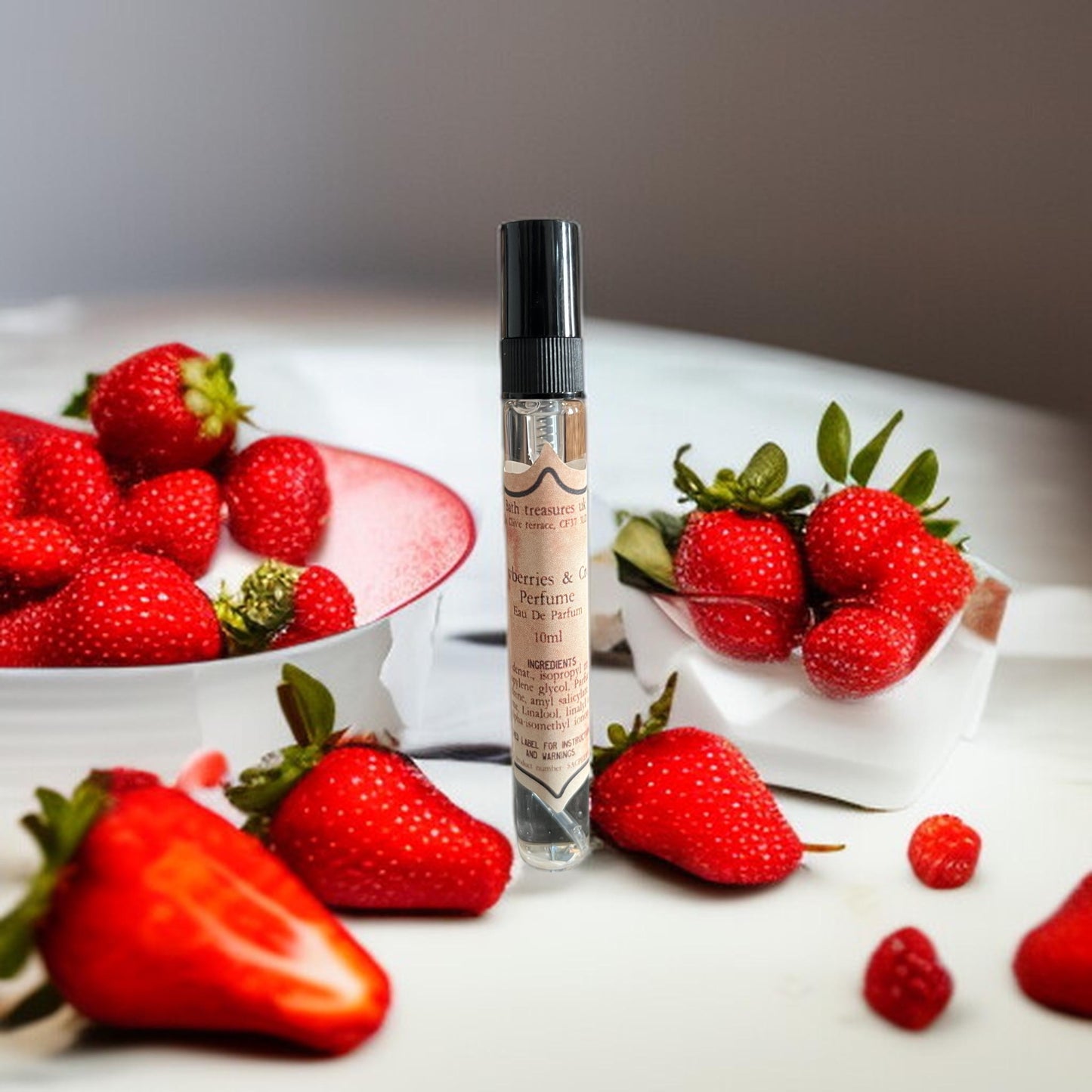 Strawberries & Cream perfume EDP - travel size 10ml