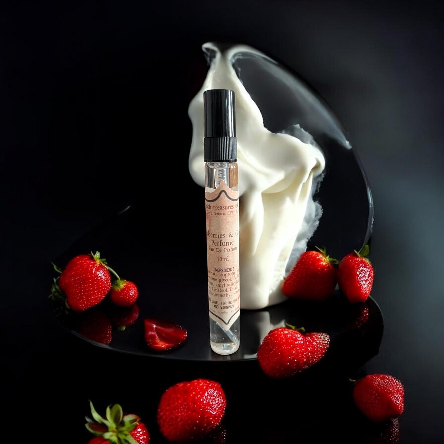 Strawberries & Cream perfume EDP - travel size 10ml