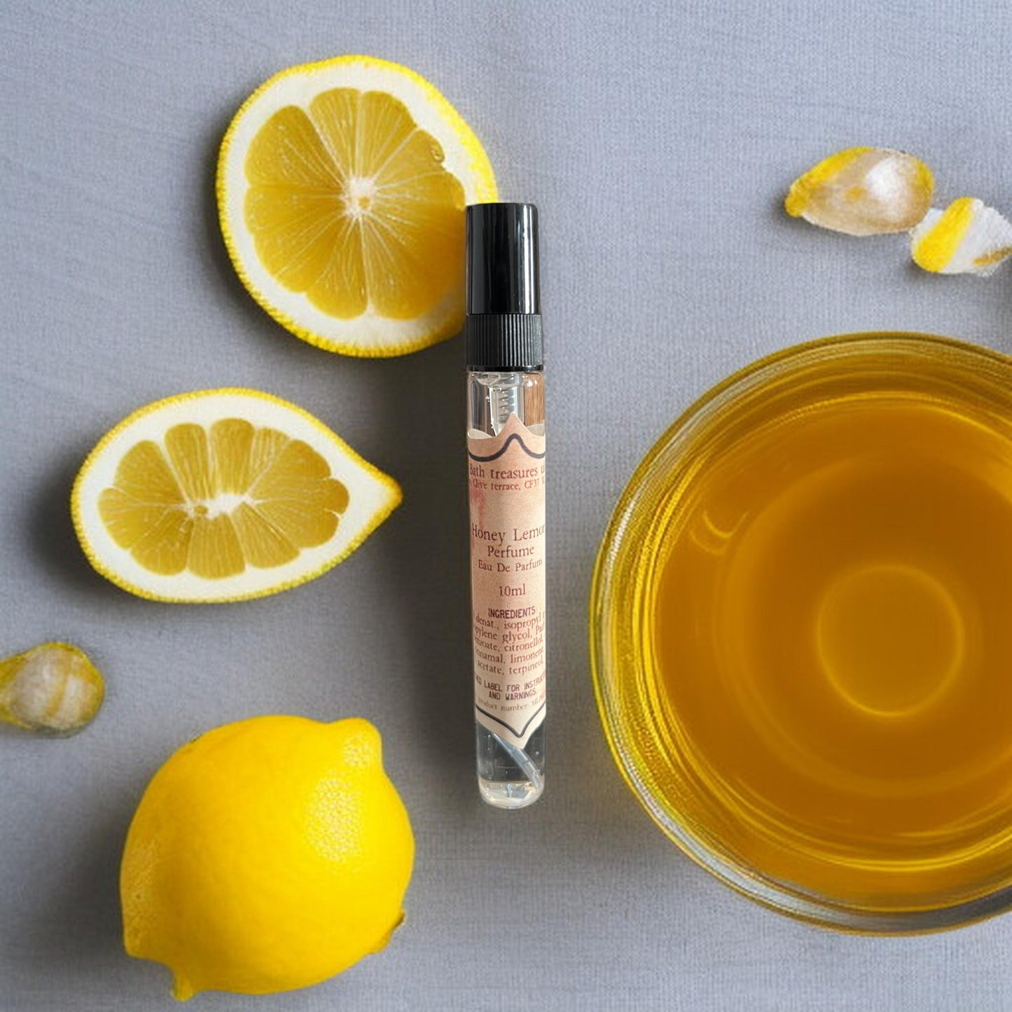 Honey lemon perfume EDP - travel size -10ml