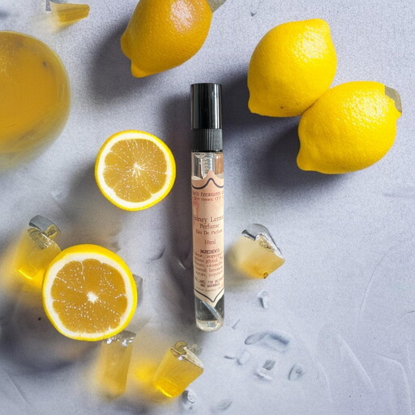 Honey lemon perfume EDP - travel size -10ml