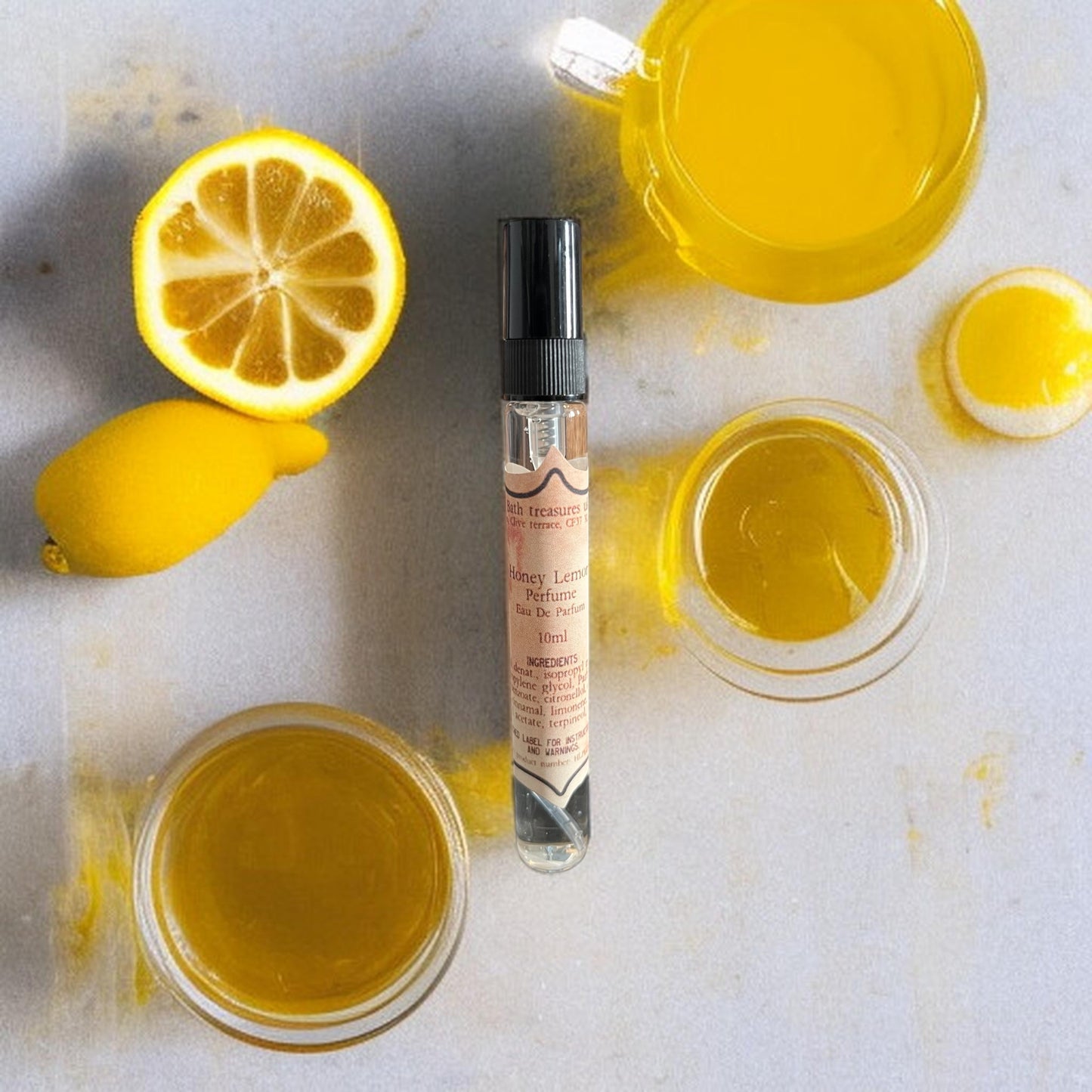 Honey lemon perfume EDP - travel size -10ml