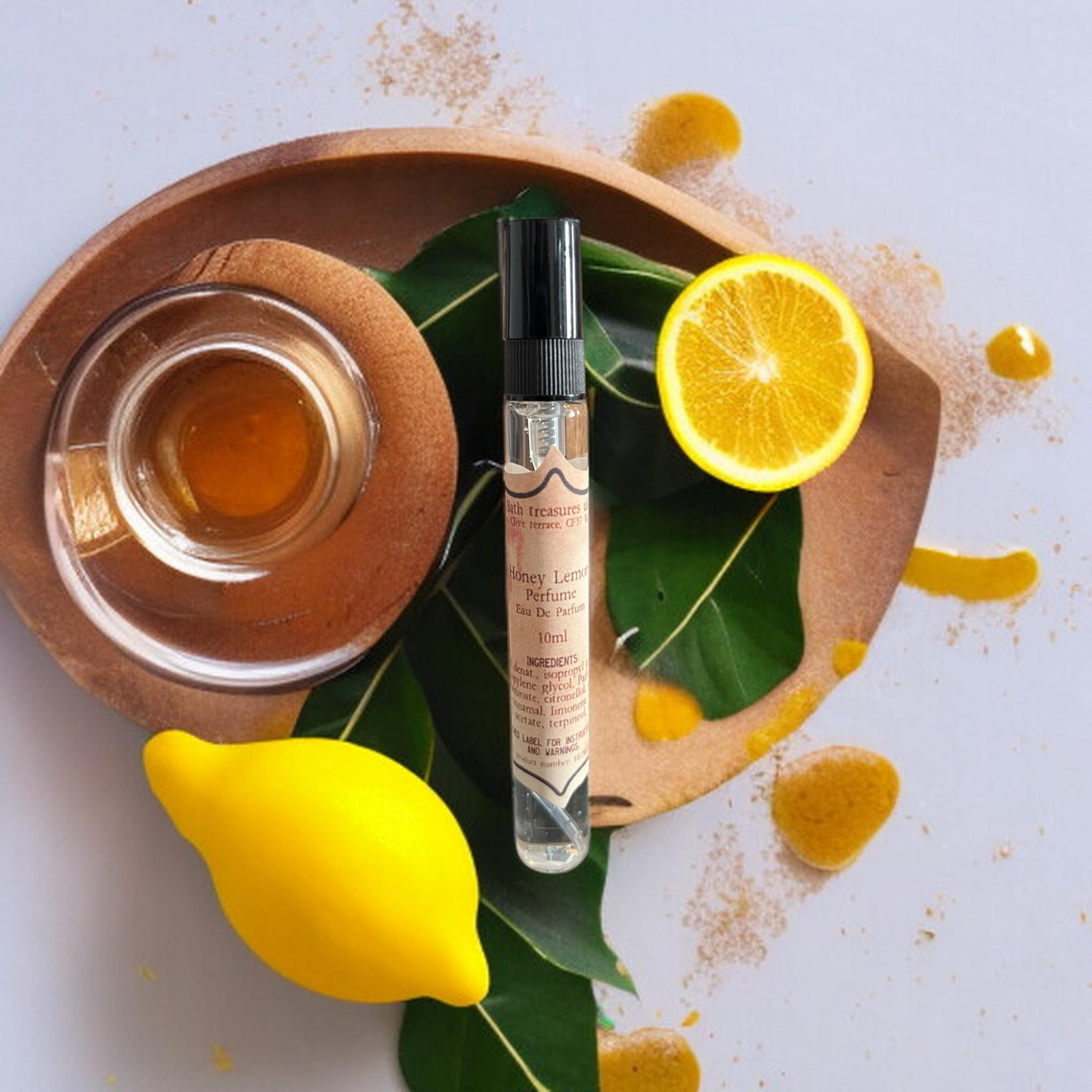 Honey lemon perfume EDP - travel size -10ml