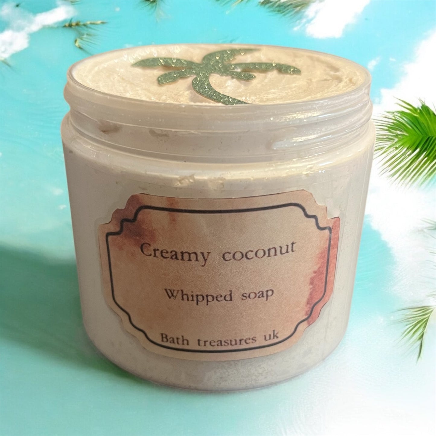 Creamy coconut whipped soap 💫