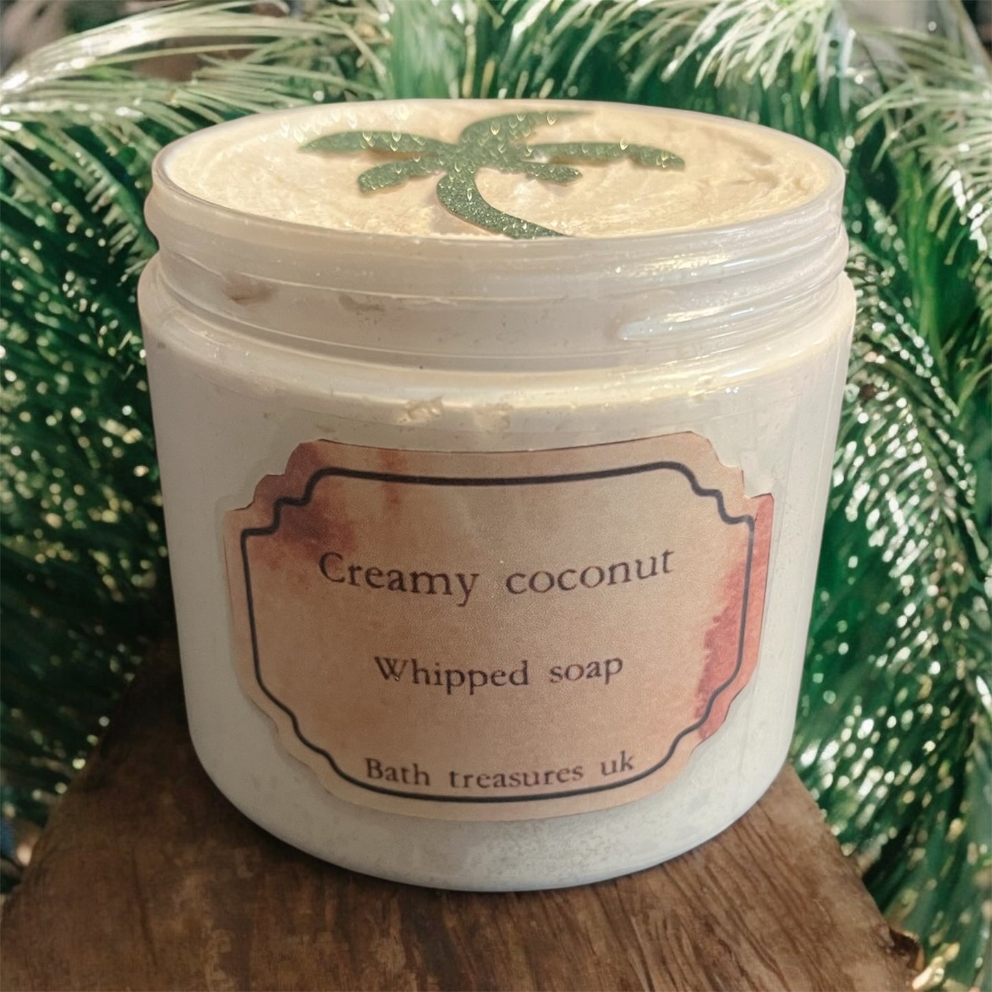 Creamy coconut whipped soap 💫
