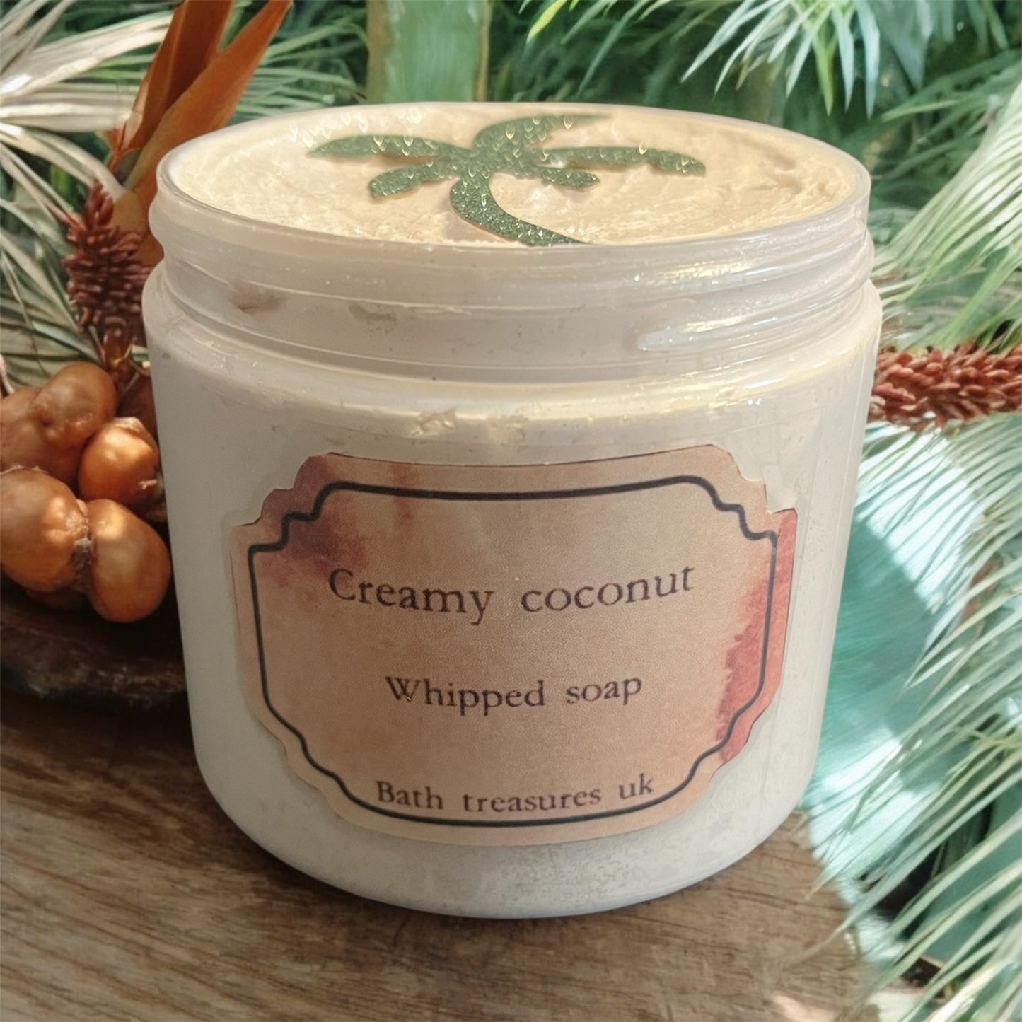 Creamy coconut whipped soap 💫