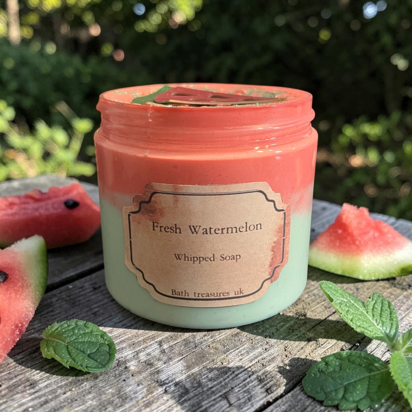 Fresh Watermelon Whipped Soap 💫