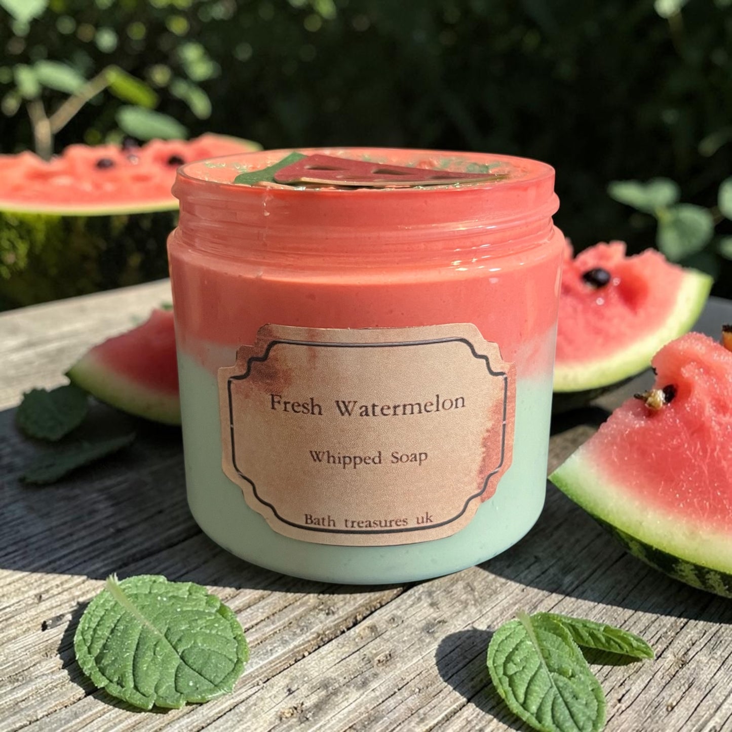 Fresh Watermelon Whipped Soap 💫