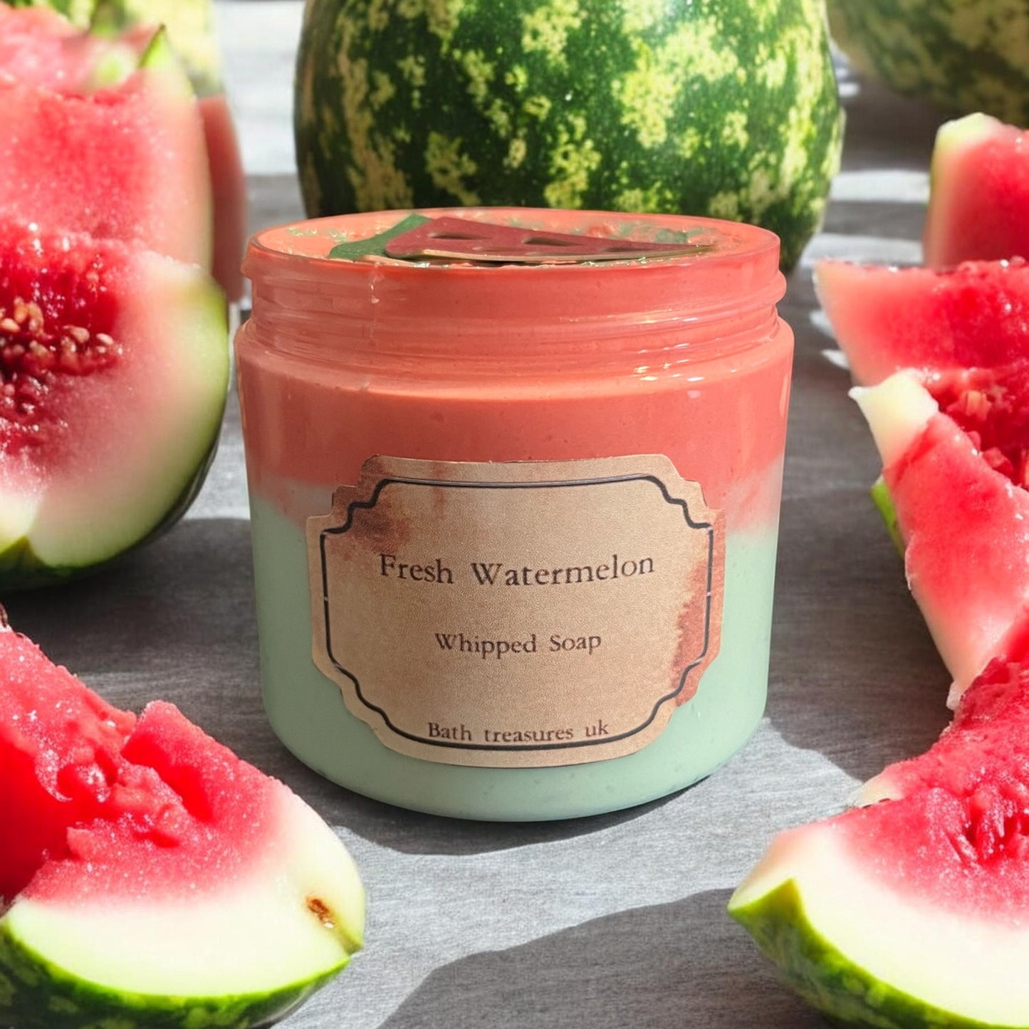 Fresh Watermelon Whipped Soap 💫