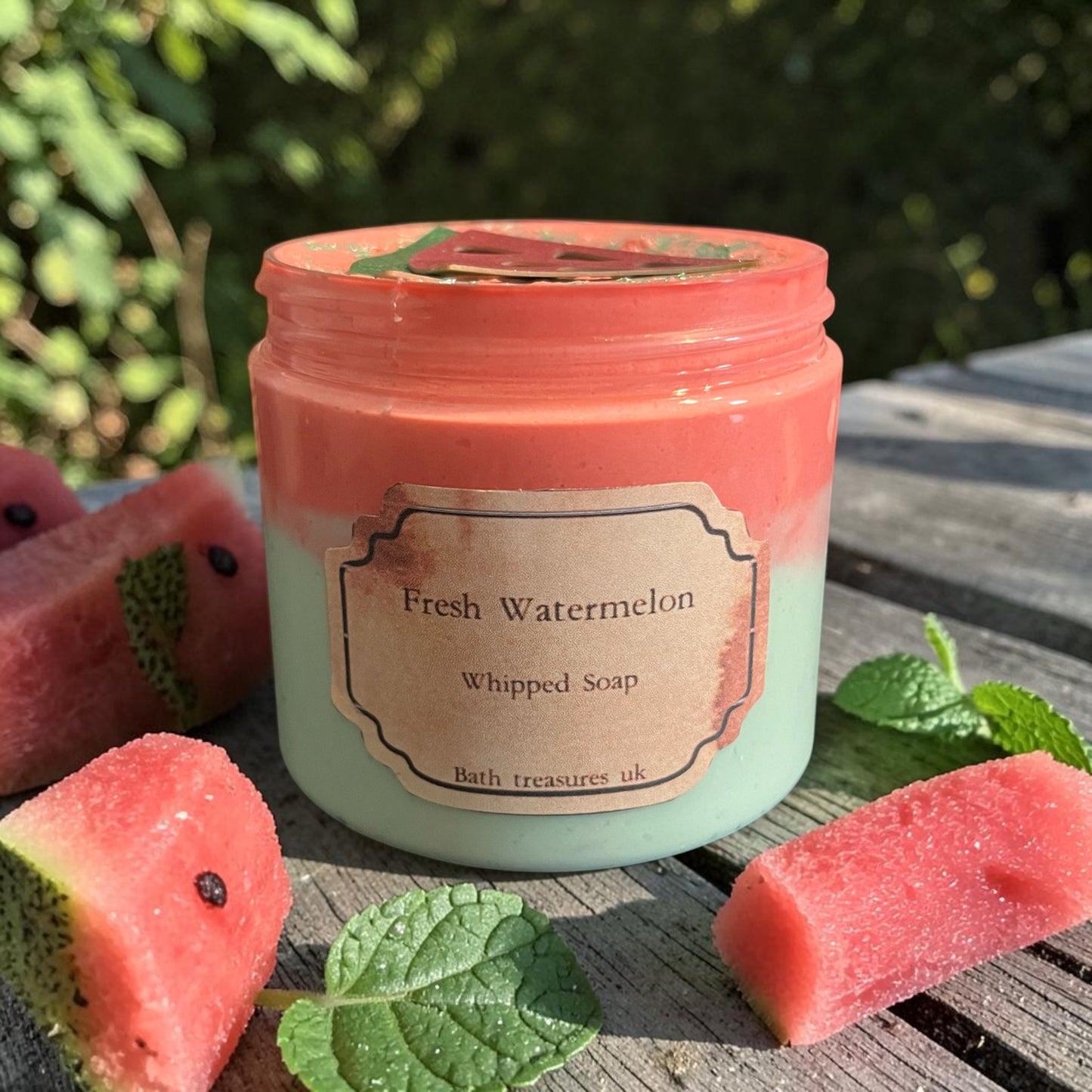 Fresh Watermelon Whipped Soap 💫