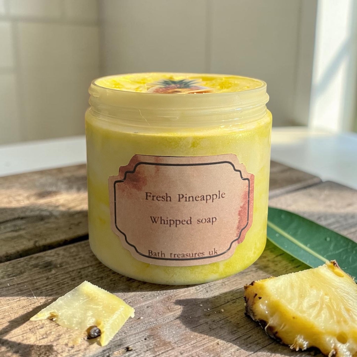 Fresh Pineapple Whipped Soap 💫