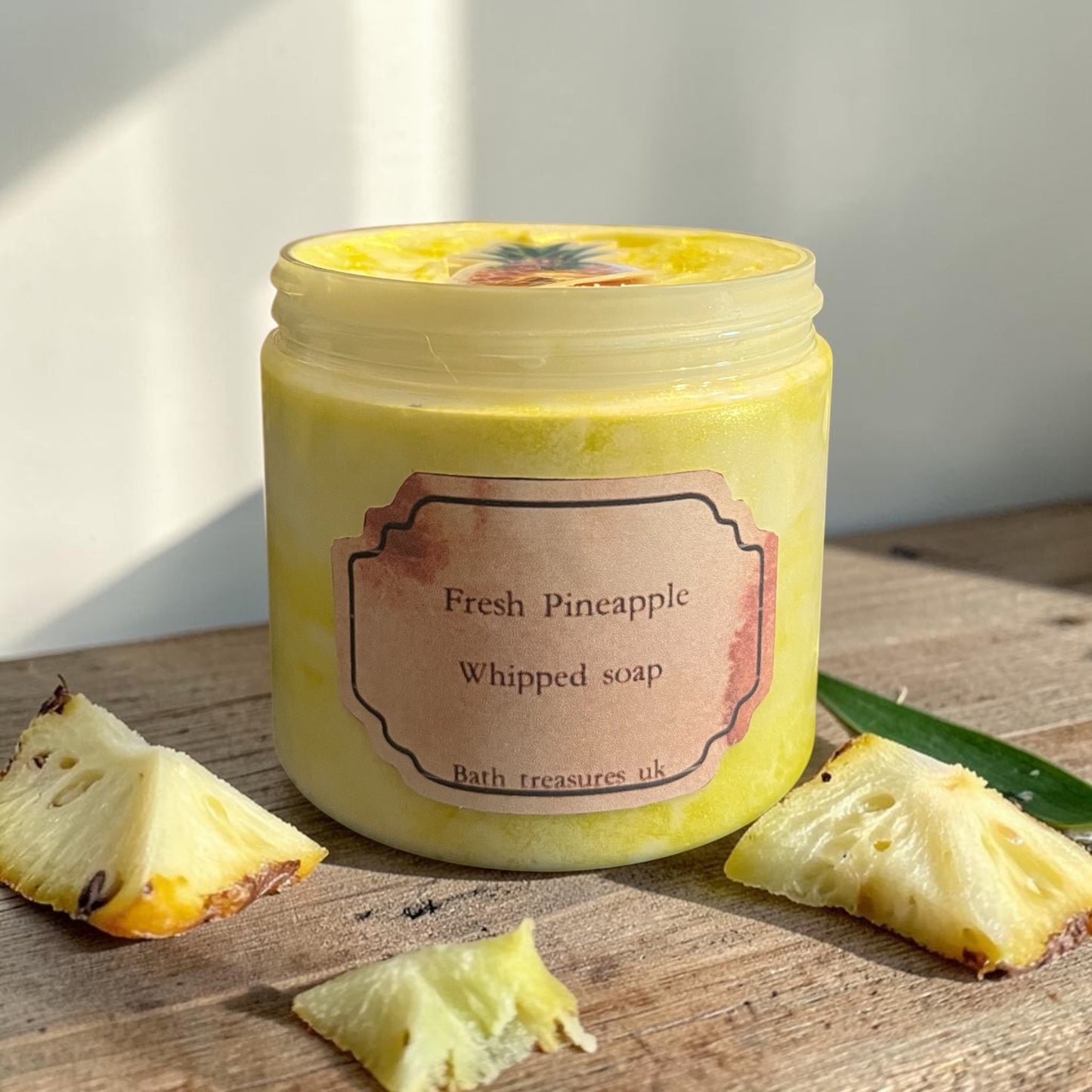 Fresh Pineapple Whipped Soap 💫