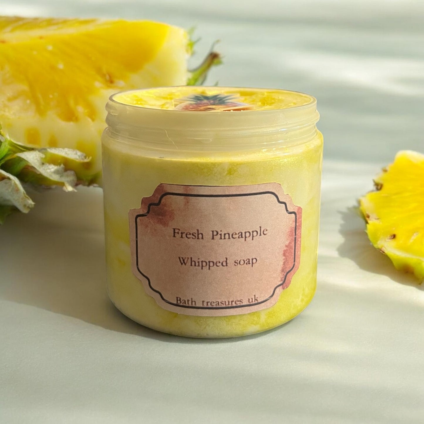 Fresh Pineapple Whipped Soap 💫