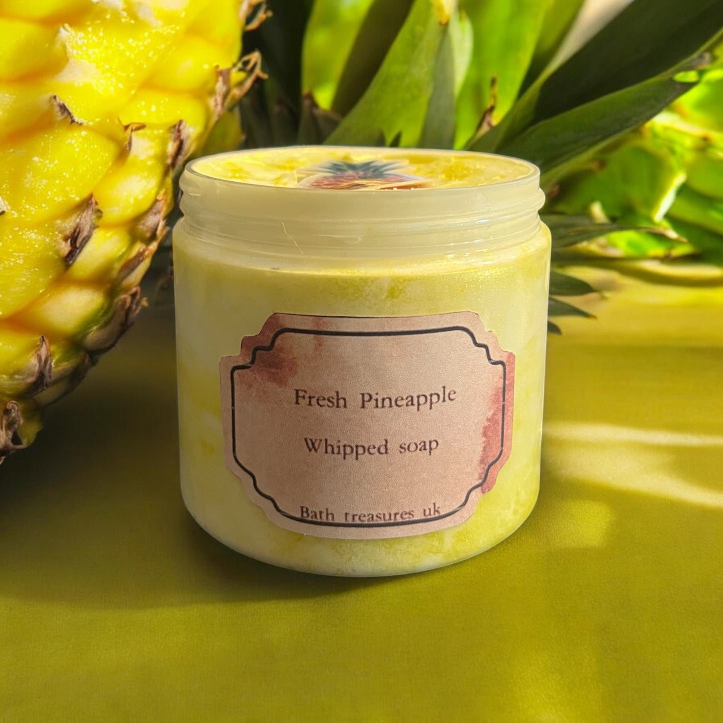 Fresh Pineapple Whipped Soap 💫