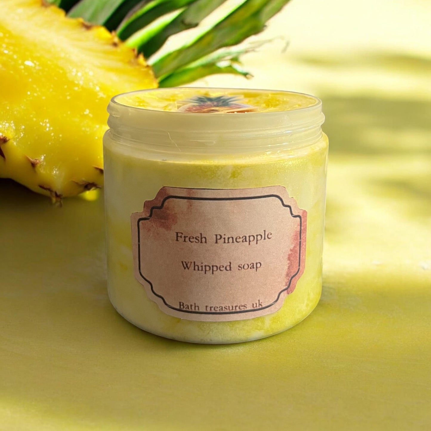 Fresh Pineapple Whipped Soap 💫