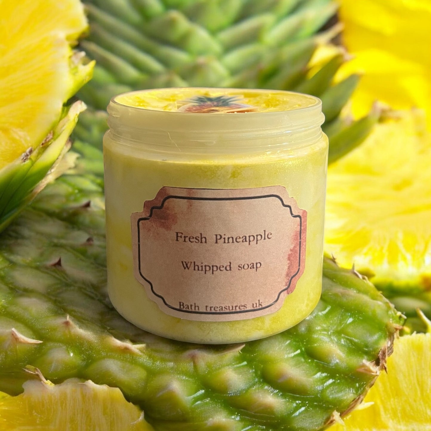 Fresh Pineapple Whipped Soap 💫