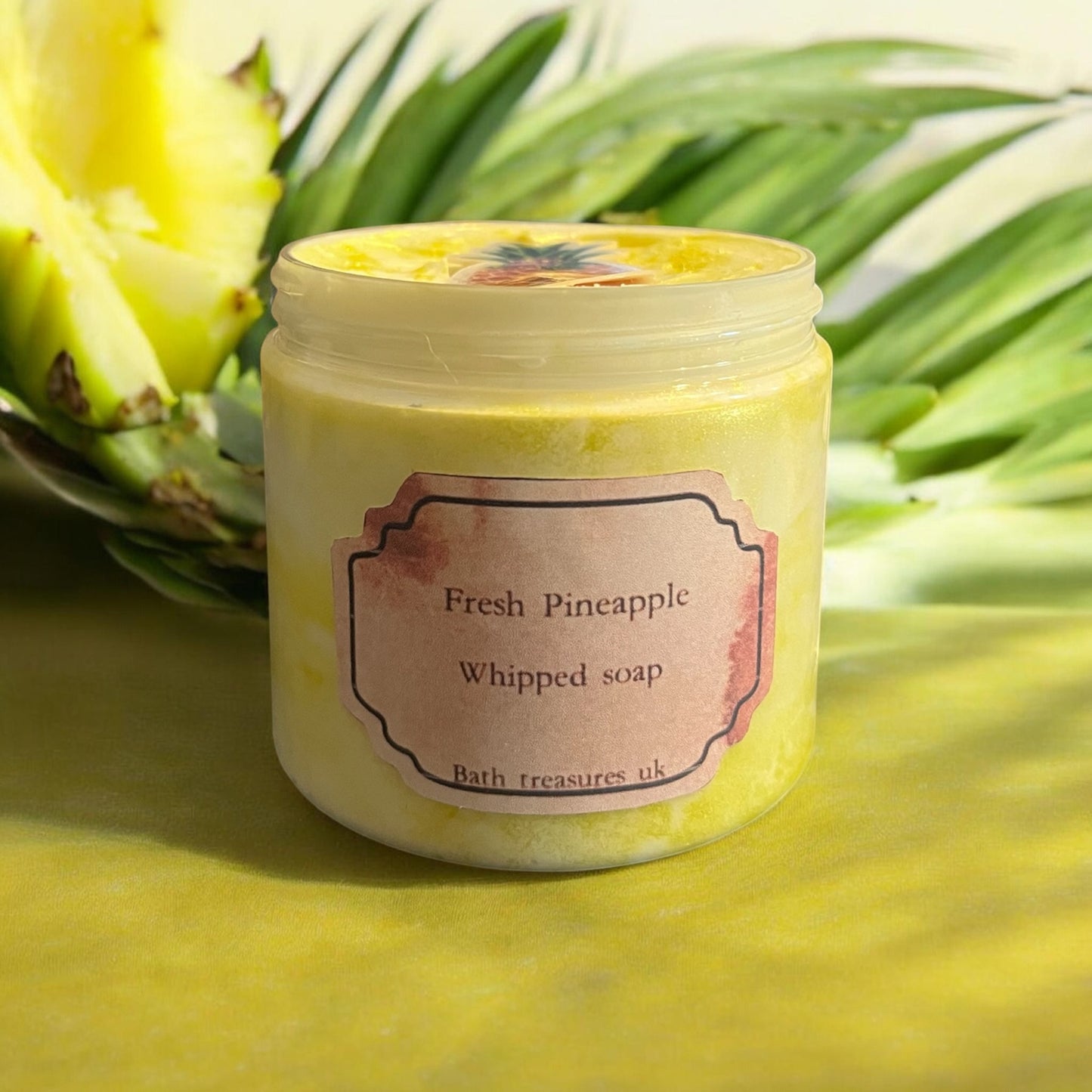 Fresh Pineapple Whipped Soap 💫