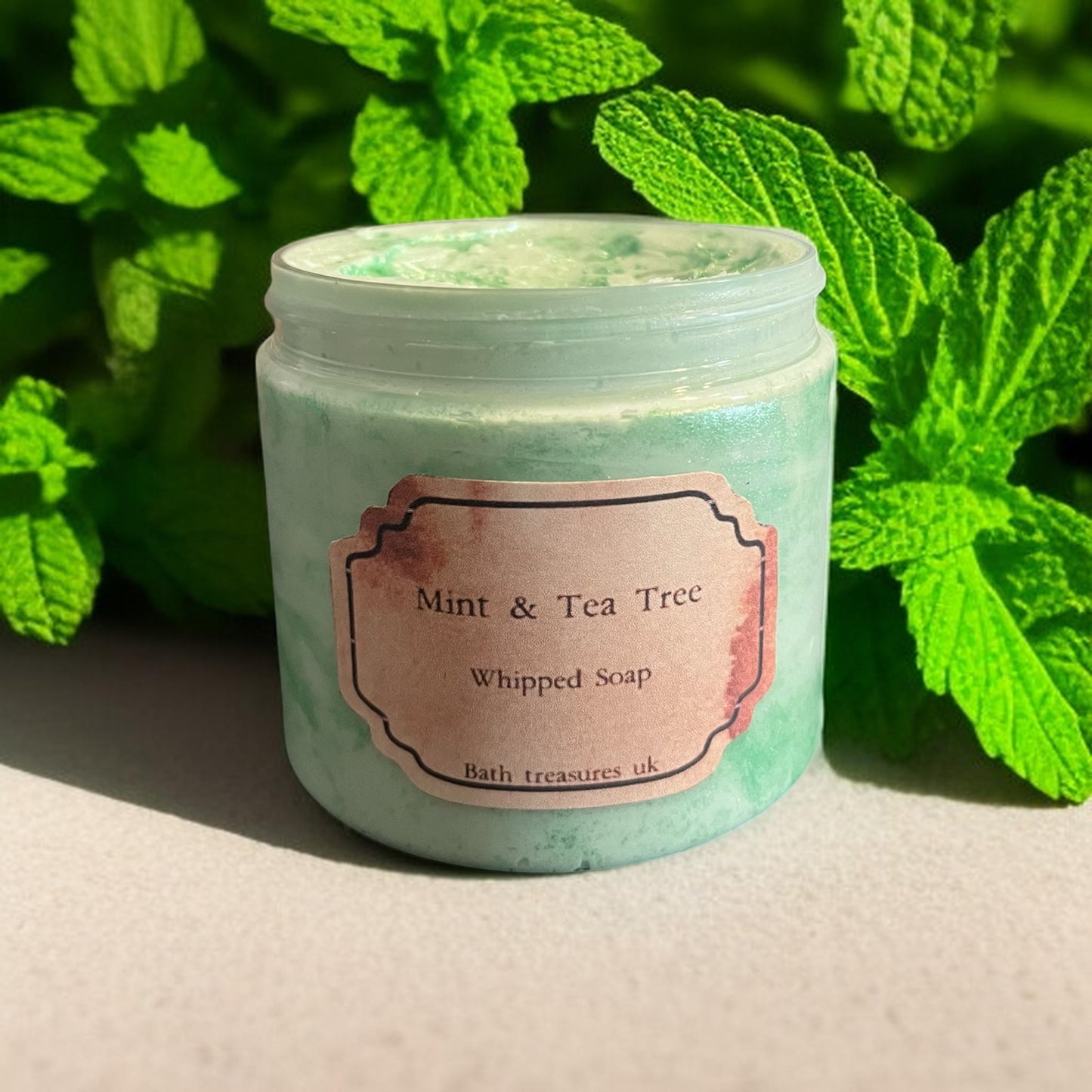 Mint & Tea tree Whipped Soap 💫