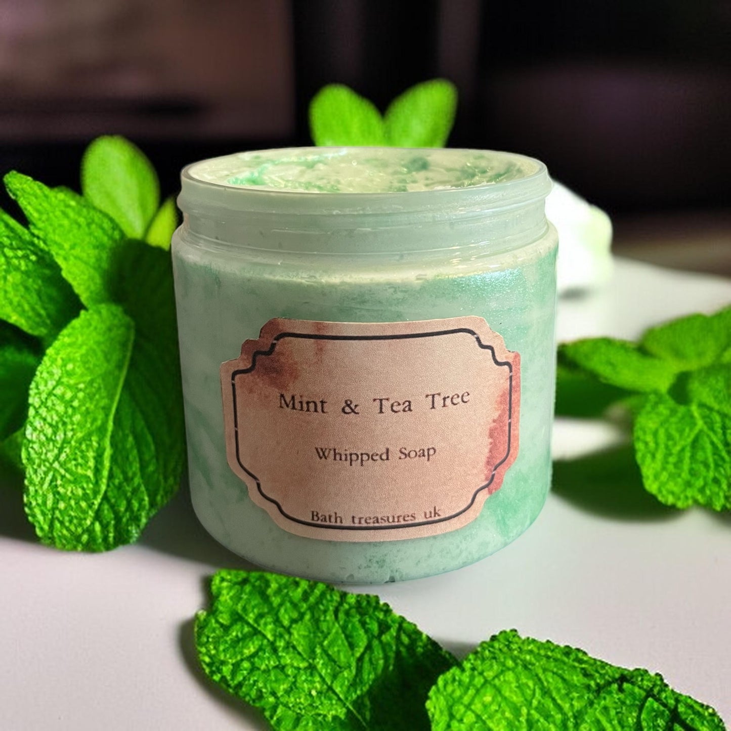 Mint & Tea tree Whipped Soap 💫