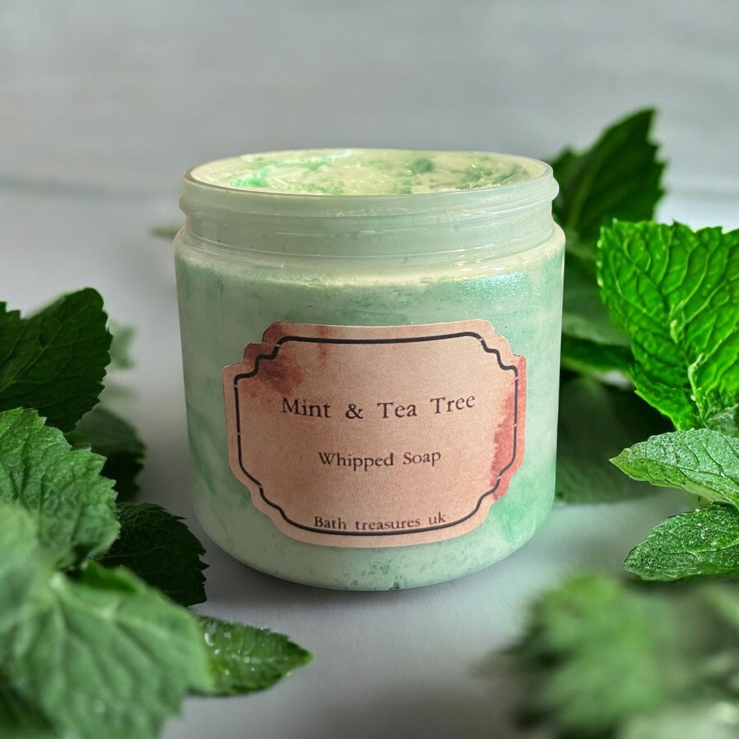 Mint & Tea tree Whipped Soap 💫