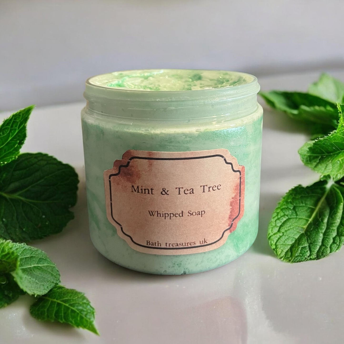 Mint & Tea tree Whipped Soap 💫