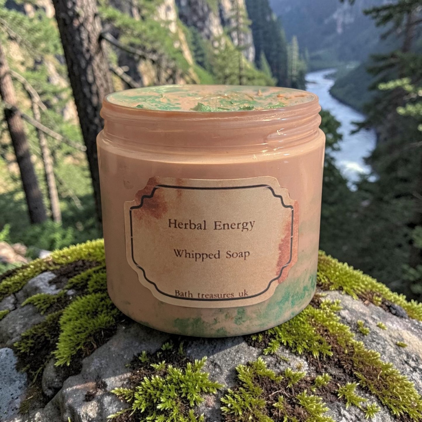 Herbal Energy Whipped Soap 💫