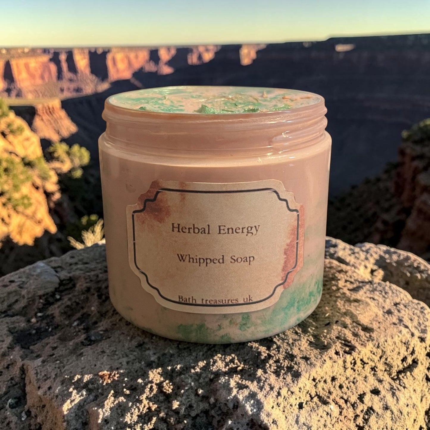 Herbal Energy Whipped Soap 💫