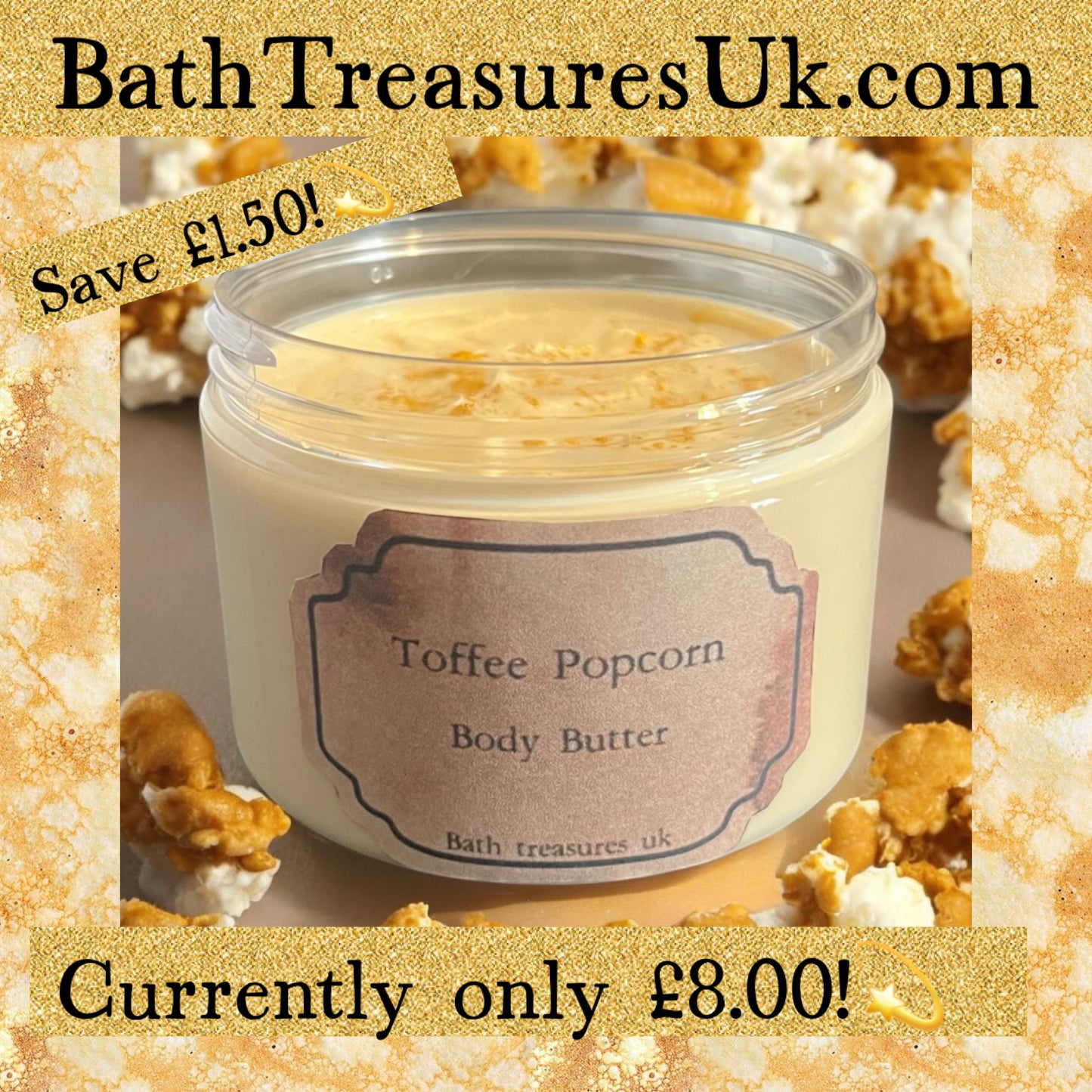 Toffee Popcorn Body Butter 💫
